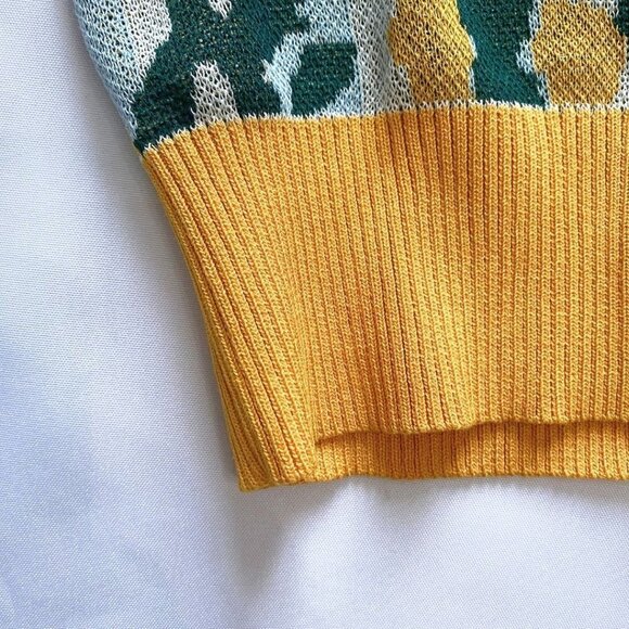 VIKTOR & ROLF MEN'S COLORFUL ABSTRACT  STRICKPULLOVER - M - Picture 11 of 12